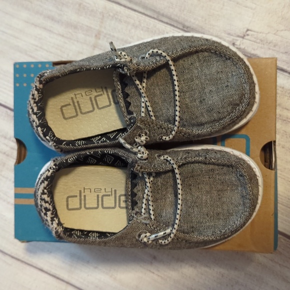 Hey Dude Wendy Toddler Chambray - Onyx - Picture 3 of 7